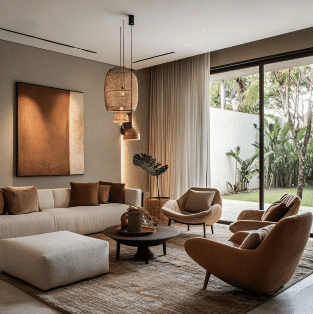 Thiết kế chiếu sáng phòng khách