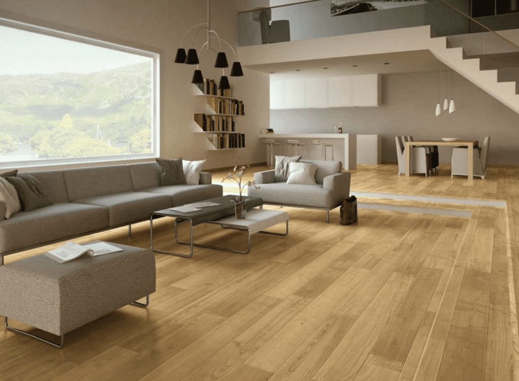 Sàn gỗ tự nhiên là lựa chọn chuẩn nhất