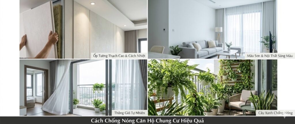 Giải pháp chống nóng hiệu quả