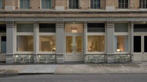 Thiết kế showroom đầu tiên của Audo US tại New York.