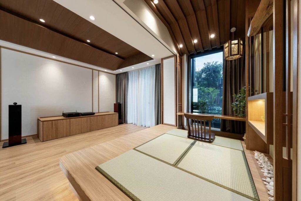 Căn hộ được bố trí gọn gàng, đồng nhất