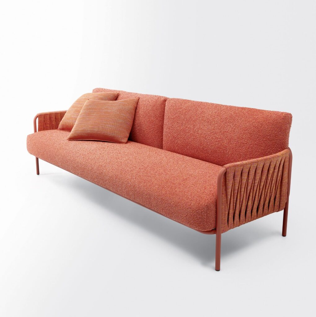 Sofa Plissé của Bertrand Lejoli cho Paola Lenti