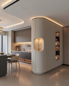 Nghệ Thuật Ứng Dụng Đường Cong Trong Thiết Kế Nội Thất
