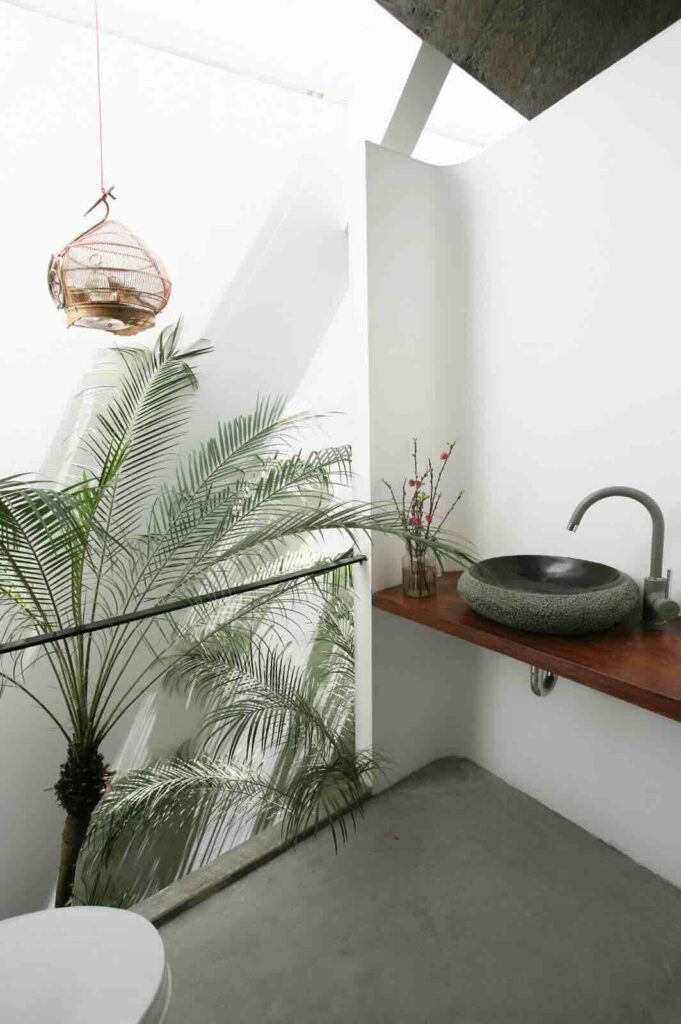 Khám phá giải pháp mở rộng nhà phố 40m2 bằng mặt tiền gạch đục lỗ và thiết kế không vách ngăn độc đáo. Nplus Concept tư vấn xu hướng không gian sống xanh bền vững