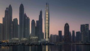Những bức ảnh hé lộ khách sạn cao nhất thế giới tại Dubai.