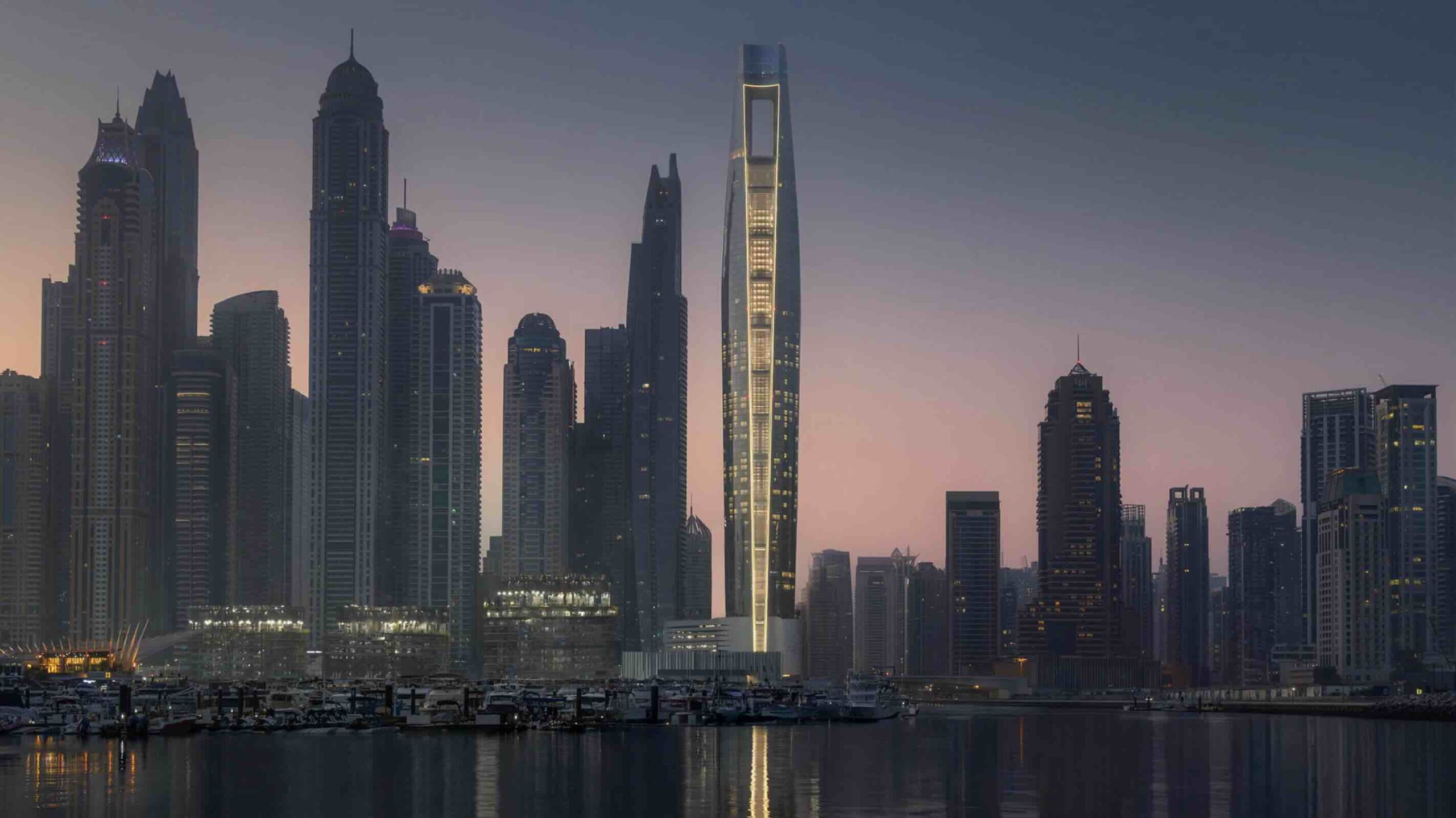 Những bức ảnh hé lộ khách sạn cao nhất thế giới tại Dubai.