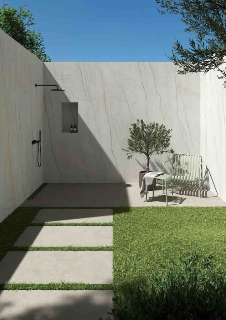 Bộ sưu tập Mystone Tivoli hướng đến việc mô phỏng vẻ đẹp vượt thời gian của đá La Mã