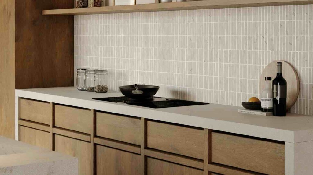 Marazzi giới thiệu năm mẫu gạch giả đá và gạch zellige trên Dezeen Showroom