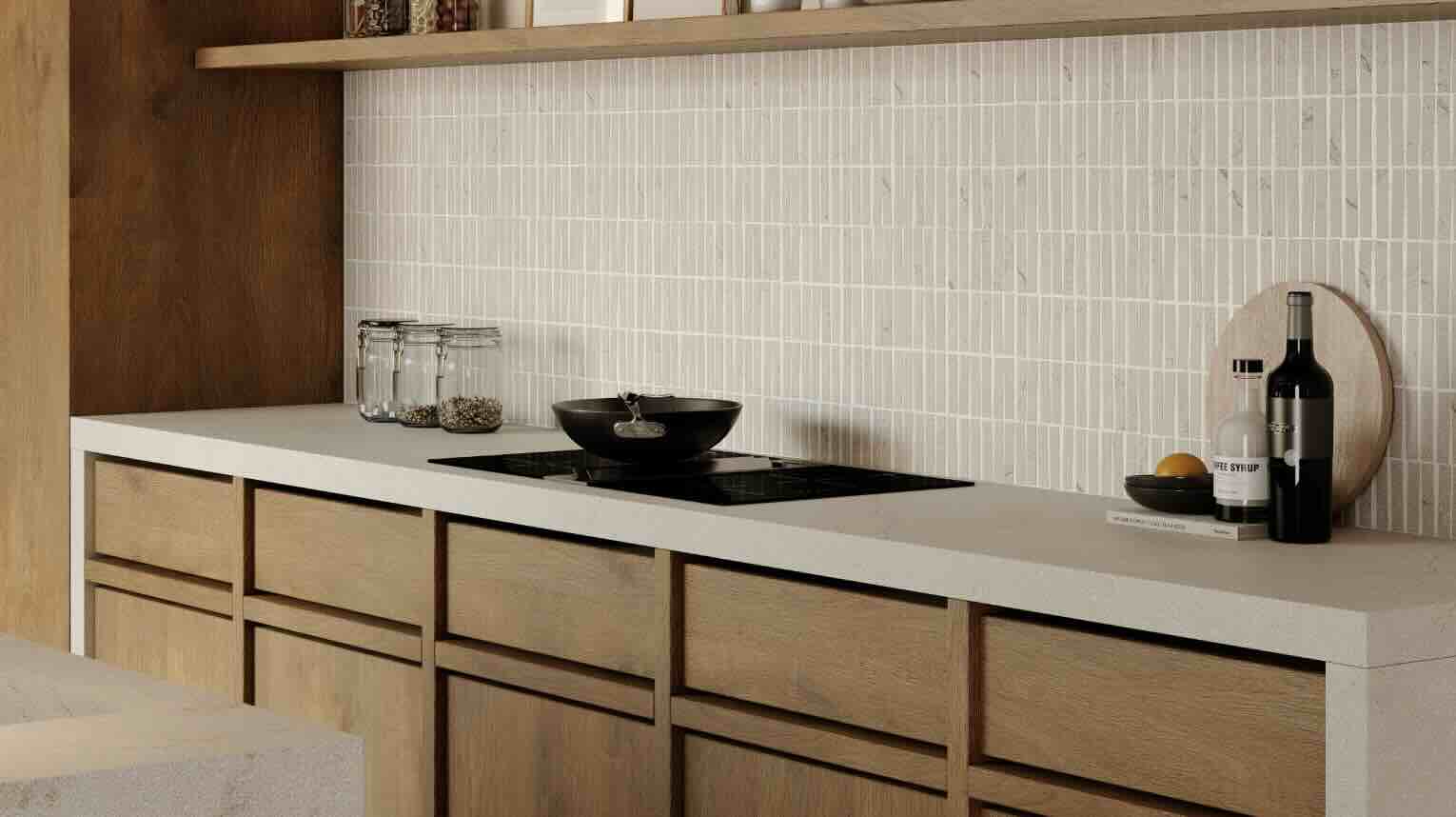 Marazzi giới thiệu năm mẫu gạch giả đá và gạch zellige trên Dezeen Showroom