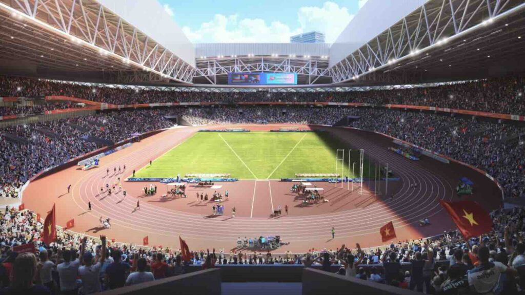 Nơi đây được thiết kế để tổ chức "90% các môn thể thao Olympic"