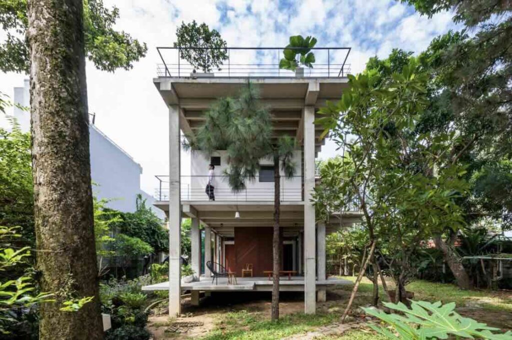 SDA đã tạo ra dự án Nhà nổi ở ngoại ô Thành phố Hồ Chí Minh. 