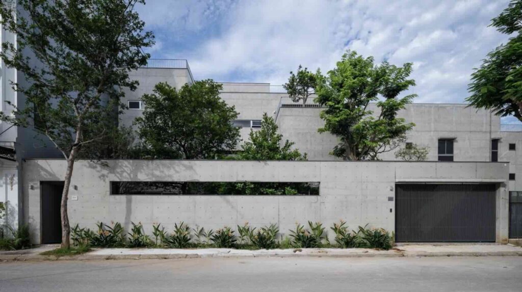 Tại House K ở Việt Nam, thiên nhiên “không thể tách rời khỏi cuộc sống thường nhật”.