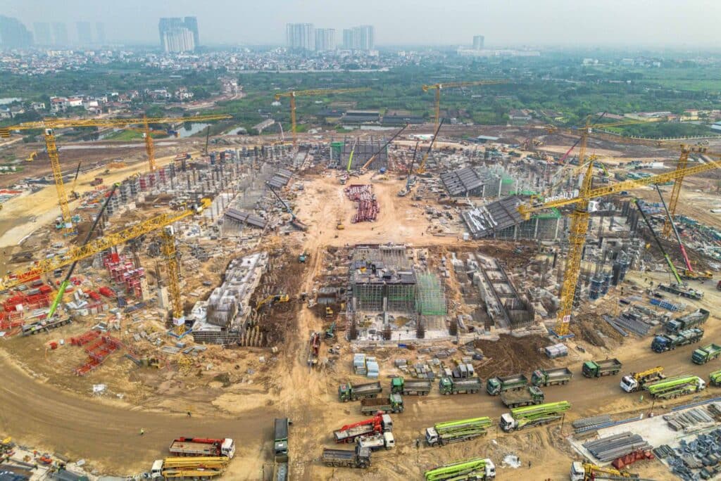 Công trình dự án giữa tháng 4